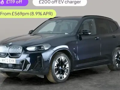 Used BMW iX3 M Sport 210 kW (286 HP) 2022 Black SUV