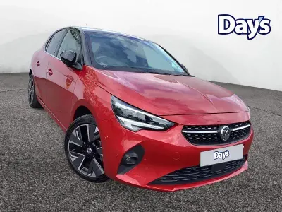 Used Vauxhall Corsa-e Elite 100 kW (136 HP) 2022 Red Hatchback