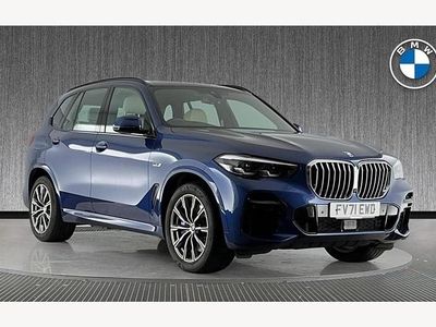 Blue Used 2021 BMW X5 M Sport SUV | £42,999 (Fair price)