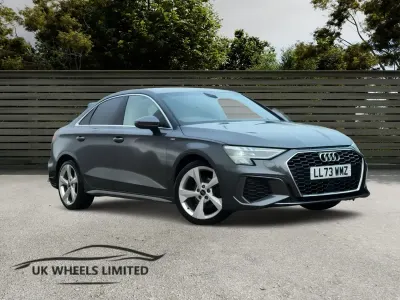 Used Audi A3 S-Line 110 HP (80 kW) 2023 Grey Sedan