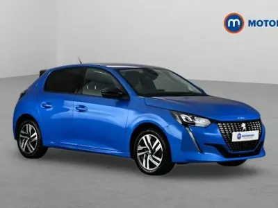 Begagnad Peugeot 208 Allure+ 102 HK (75 kW) 2023 Blå Halvkombi