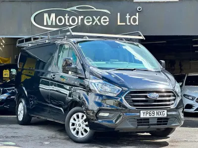 Used Ford Transit Custom Limited 130 HP (95 kW) 2019 Black Van