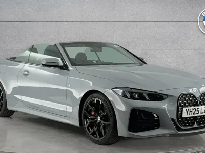 Usado BMW 420 M Sport 181 CV (133 kW) 2025 Gris Descapotable