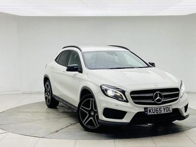 White Used 2015 Mercedes GLA220 AMG line SUV | £8,949 (Good price)