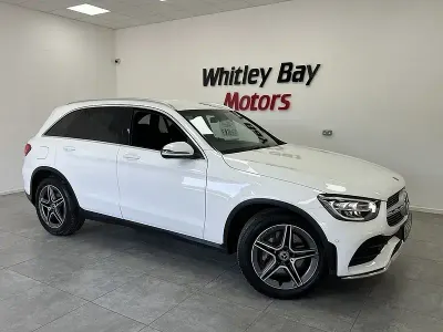 Used Mercedes GLC220 AMG line 194 HP (142 kW) 2019 White SUV
