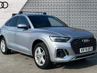 Used Audi Q5 S-Line 299 HP (219 kW) 2024 Silver SUV