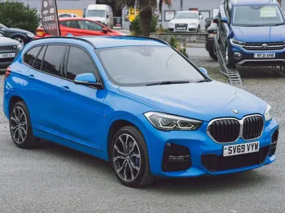 Used BMW X1 M Sport 192 HP (141 kW) 2019 Blue SUV