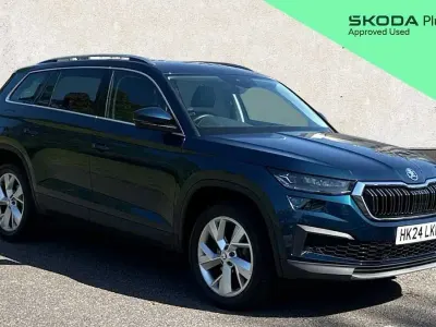 Second-hand Skoda Kodiaq SE L Executive 150 CP (110 kW) 2024 Albastru SUV