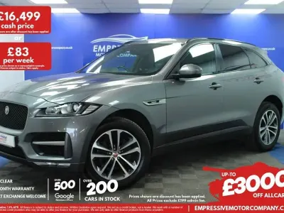 Używany Jaguar F-Pace R-Sport 2019 Szary SUV