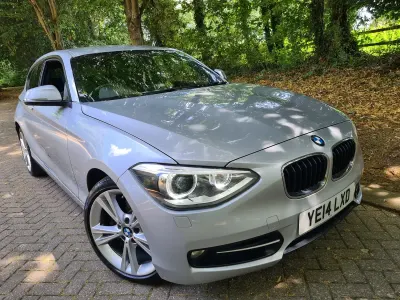 Used BMW 120 Sport Line 2014 Silver Hatchback