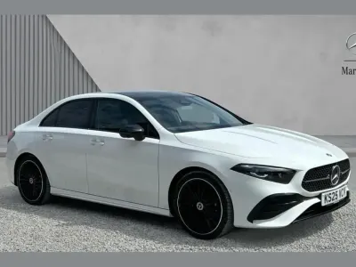 Used Mercedes A200 AMG Line Premium Plus 161 HP (118 kW) 2025 White Sedan