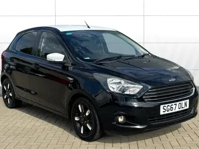 Used Ford Ka Plus Zetec 86 HP (63 kW) 2017 Black Hatchback