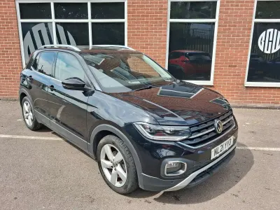 Used VW T-Cross SEL 2021 Black SUV