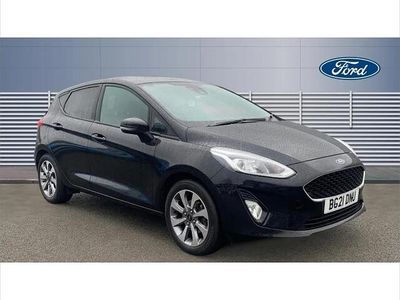 Used Ford Fiesta Trend 95 HP (69 kW) 2021 Black Hatchback