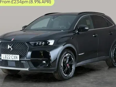 Used DS Automobiles DS7 Crossback Performance Line Plus 131 HP (96 kW) 2022 Black SUV