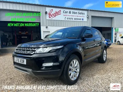Used Land Rover Range Rover evoque Pure 2015 Black Estate