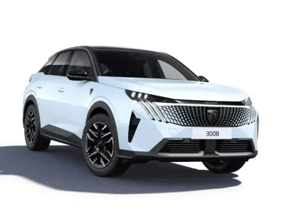 New Peugeot 3008 GT 2026 Okenite white SUV