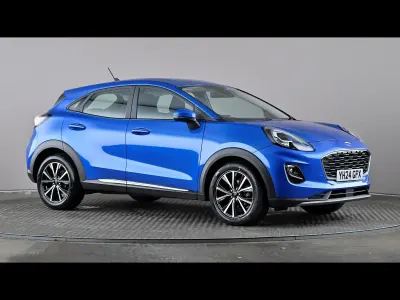 Used Ford Puma Titanium 125 HP (91 kW) 2023 Blue SUV