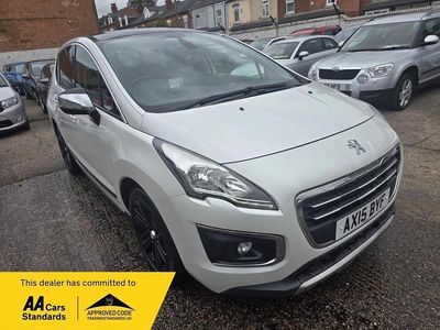 White Used 2015 Peugeot 3008 Allure Hatchback | £7,285 (A bit pricey)