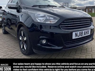 Used Ford Ka Plus Zetec 86 HP (63 kW) 2017 Black Hatchback