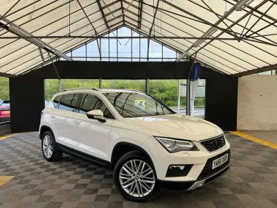 Usado Seat Ateca 4Drive 190 HP (139 kW) 2017 Branco SUV