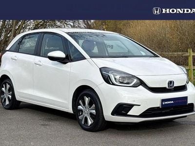 Begagnad Honda Jazz Hybrid 109 HK (80 kW) 2022 Vit Halvkombi