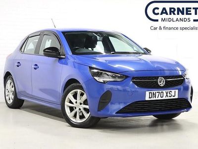 Used Vauxhall Corsa 75 HP (55 kW) 2020 Blue Hatchback