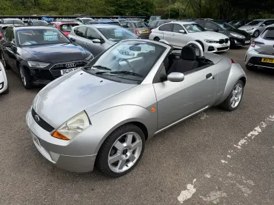 Begagnad Ford StreetKa Convertible 95 HK (69 kW) 2005 Silver Cab