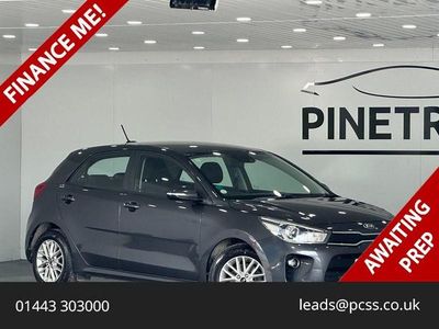 Begagnad Kia Rio 76 HK (55 kW) 2017 Grå Halvkombi