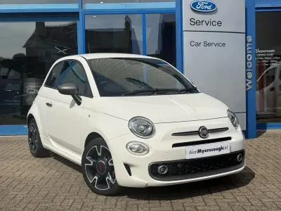 Used Fiat 500 S 69 HP (50 kW) 2018 White Hatchback