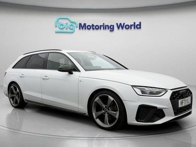 White Used 2021 Audi A4 Black Edition Estate | £16,300 (Fair price)