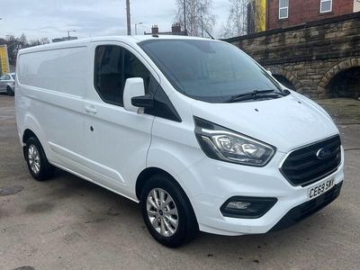 White Used 2019 Ford Transit Custom Limited Van | £16,989 (Fair price)