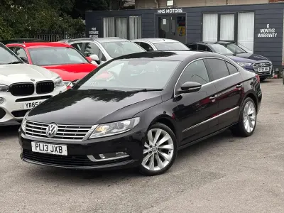 Used VW CC GT 140 HP (102 kW) 2013 Black Sedan