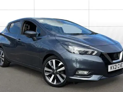 Used Nissan Micra Tekna 92 HP (67 kW) 2021 Grey Hatchback