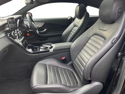 Used Mercedes C200 AMG line 181 HP (133 kW) 2017 Black Coupe