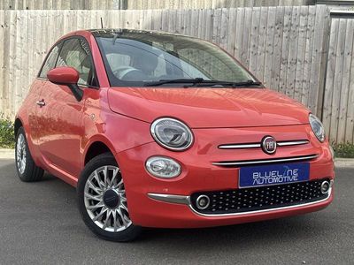 Used Fiat 500 Lounge 69 HP (50 kW) 2016 Pink Hatchback