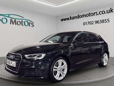 Black Used 2016 Audi A3 Sportback S-Line Hatchback | £15,995 (Fair price)
