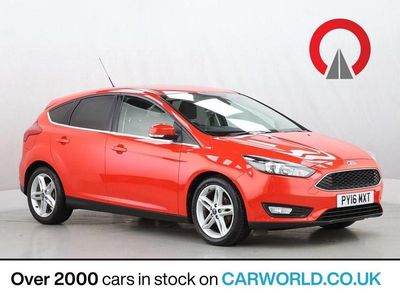 Red Used 2016 Ford Focus Zetec Hatchback | £6,700 (Good price)
