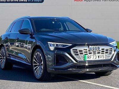 Grey Used 2023 Audi Q8 e-tron S-Line SUV | £37,743