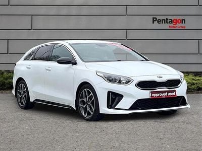Used Kia ProCeed GT-Line 158 HP (116 kW) 2021 White Hatchback