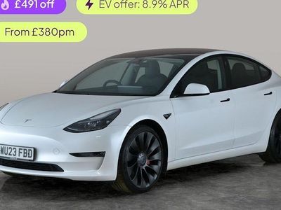 Used Tesla Model 3 Performance 461 kW (627 HP) 2023 White Sedan