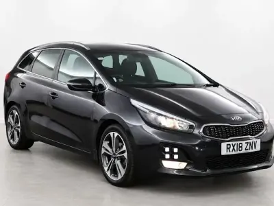 Used Kia Ceed Sportswagon GT-Line 136 HP (100 kW) 2018 Black Estate