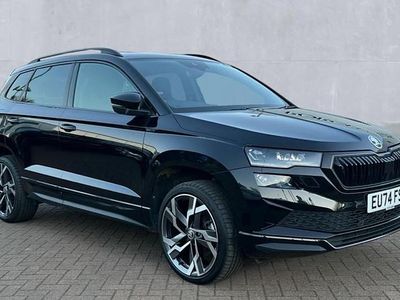 Used Skoda Karoq SportLine 150 HP (110 kW) 2024 Black SUV