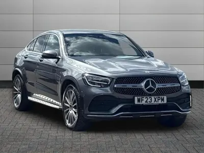 Käytetty Mercedes GLC300 AMG Line Premium 245 HP (180 kW) 2023 Harmaa Coupe - kaksiovinen