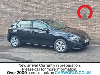 Used VW Golf VII S 150 HP (110 kW) 2021 Black Hatchback