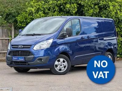 Used Ford Transit Custom Limited 123 HP (90 kW) 2016 Blue Van