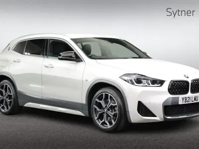 Begagnad BMW X2 M Sport 217 HK (159 kW) 2021 Vit SUV