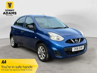 Used Nissan Micra 2016 Blue Hatchback