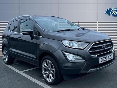 Grey Used 2020 Ford Ecosport Titanium SUV | £10,432 (Fair price)
