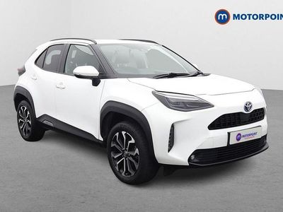Used Toyota Yaris Hybrid Design 2024 White Hatchback